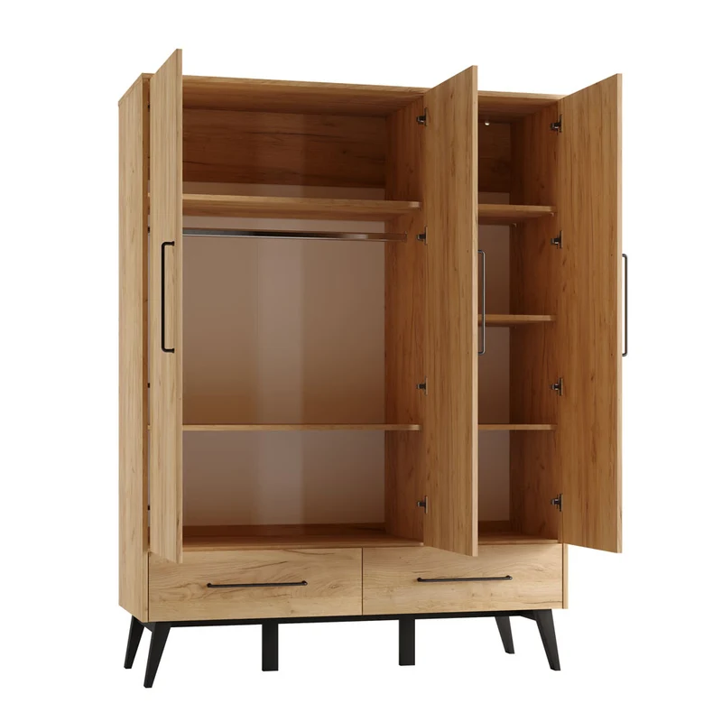 Kleiderschrank Retro 3-Türig