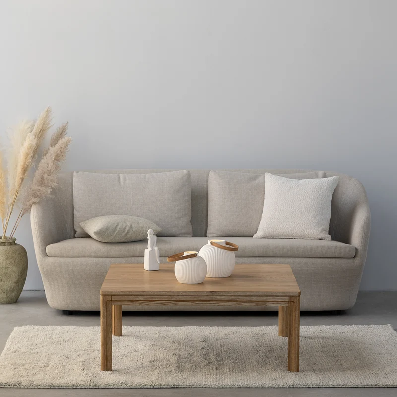 New Carver Sofatisch 90x90 cm – Furnier