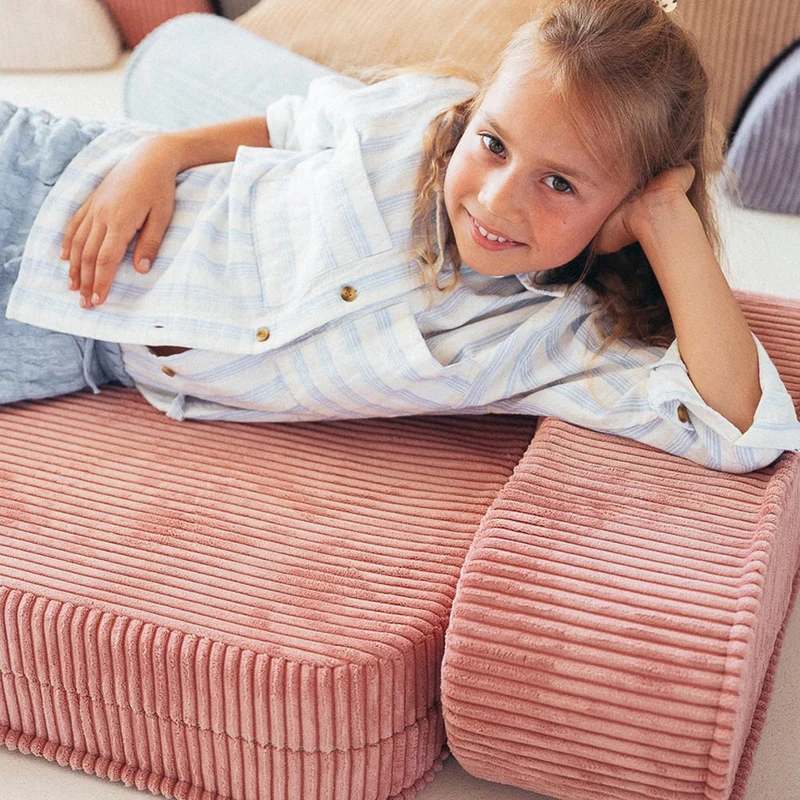 Klappsessel für Kinder Kordsamt