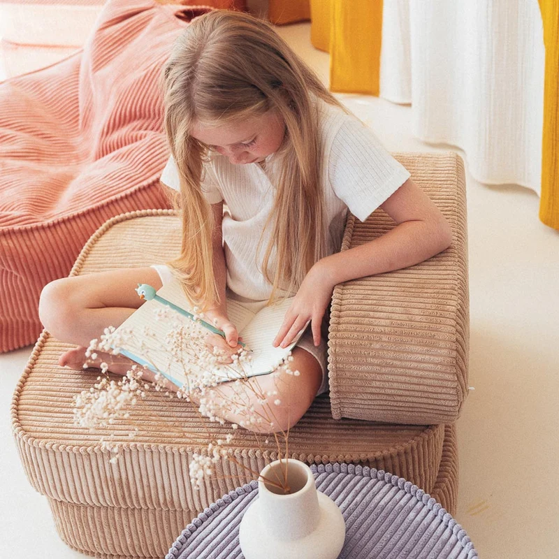 Klappsessel für Kinder Kordsamt