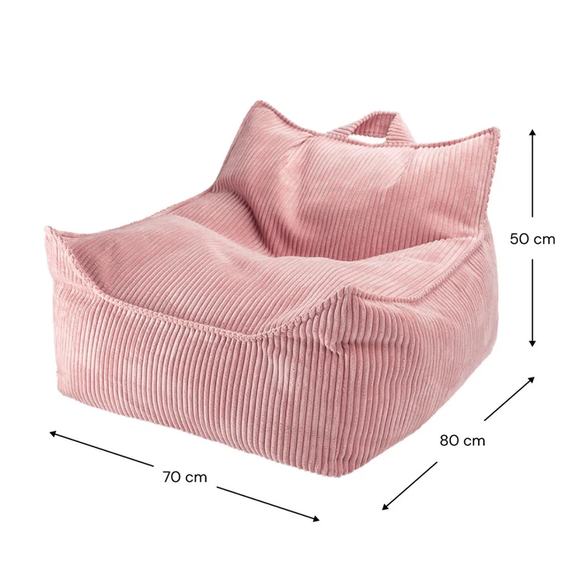 Sitzsack Sessel Kordsamt