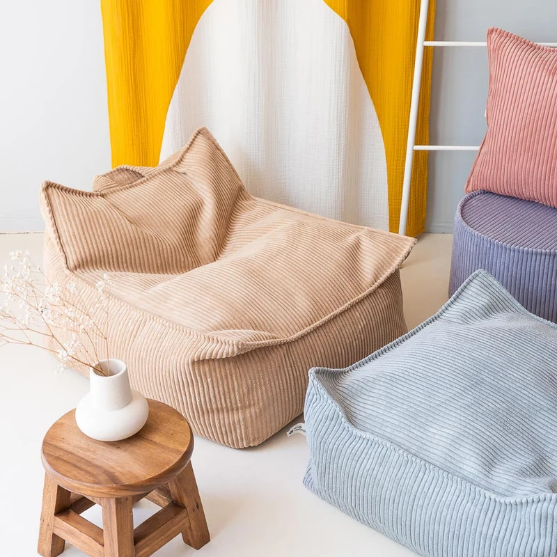 Sitzsack Sessel Kordsamt