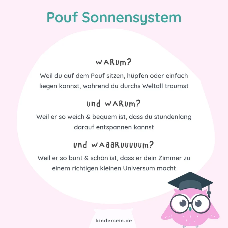 Pouf Sonnensystem