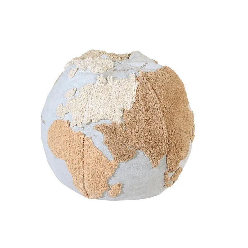 Pouf Weltkugel