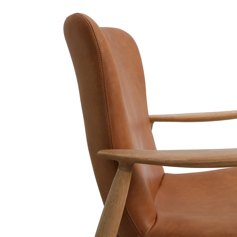 Korobi II Loungestuhl Leder