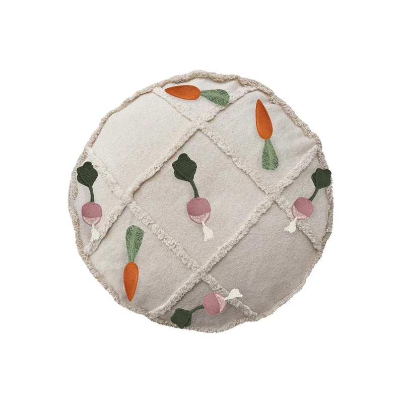Pouf Gemüse Tic-Tac-Toe