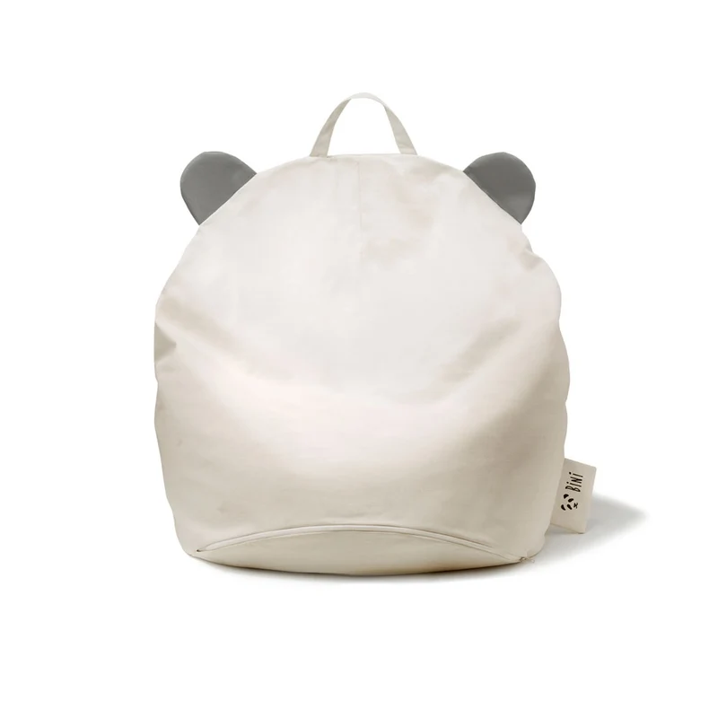 Sitzsack Panda, in pink, schwarz oder grau