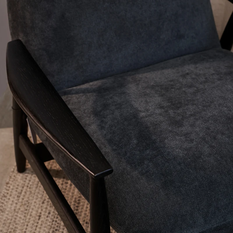 Korobi Loungesessel Schwarz