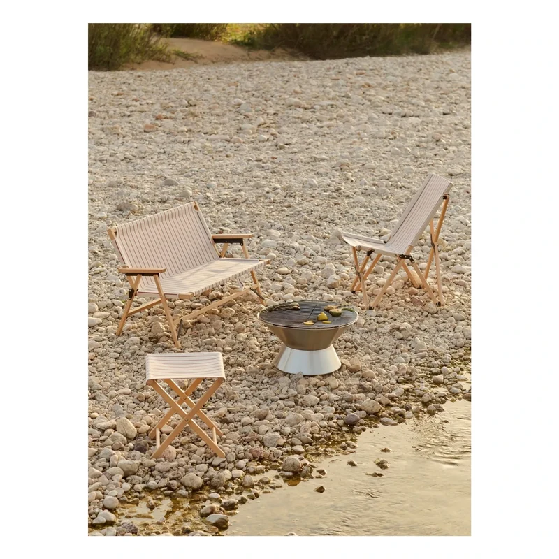 Hay - Outdoor Market Katlanır Tabure, Jasper Morrison | Bej