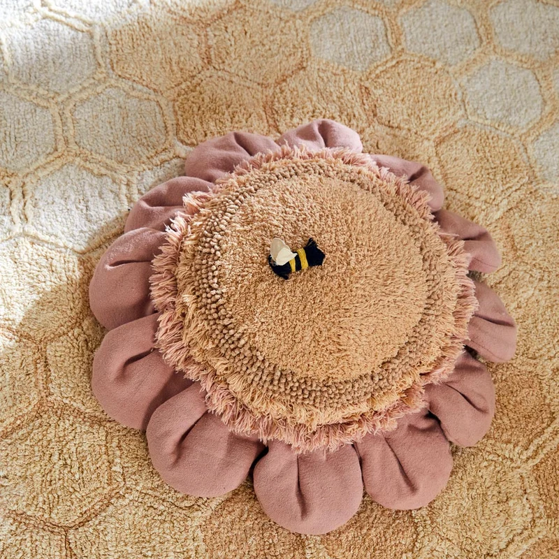 Bodenkissen Pink Daisy