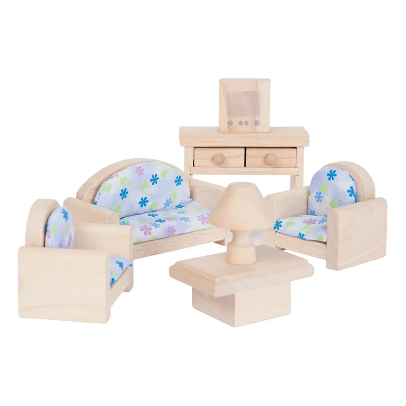 Plan Toys - Ahşap Oturma Odası