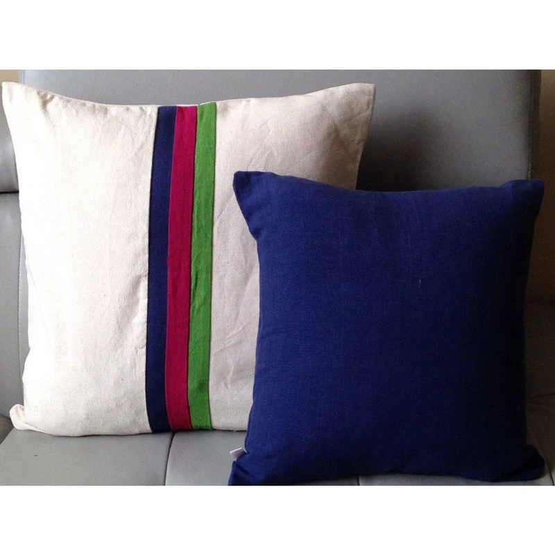 Color Block Pillows, Stripes Pillows