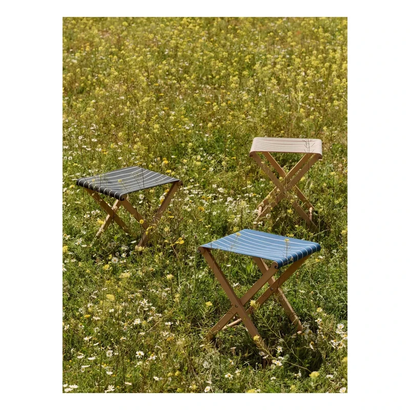 Hay - Outdoor Market katlanır tabure, Jasper Morrison | Mavi