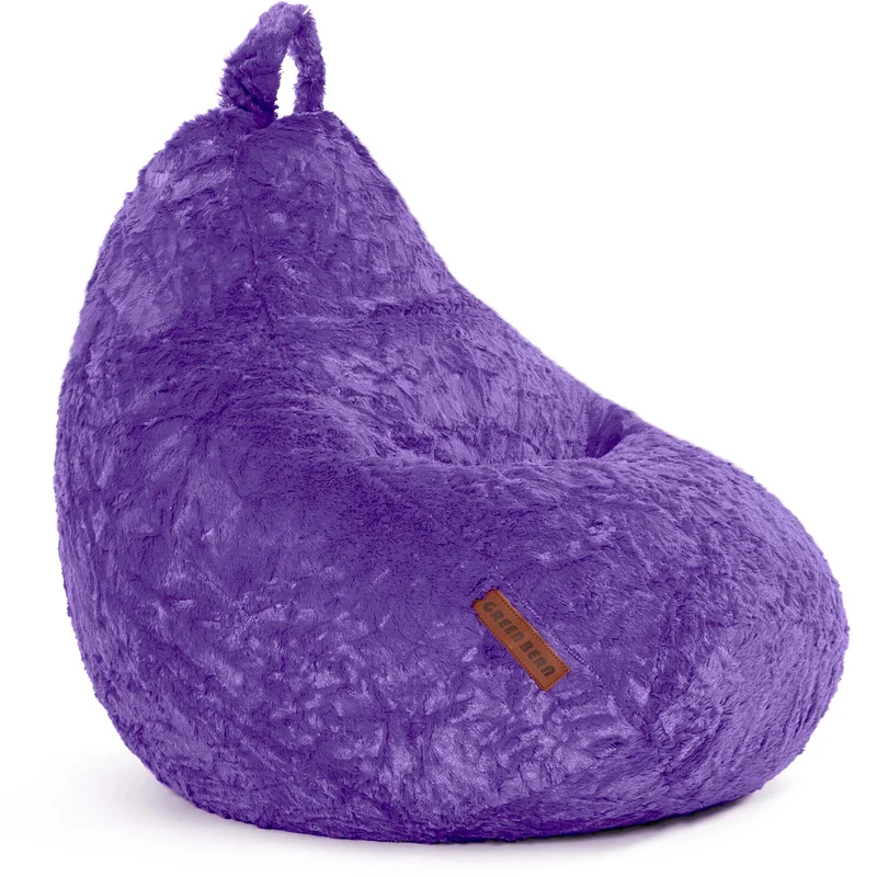 Kindersitzsack aus Plüsch