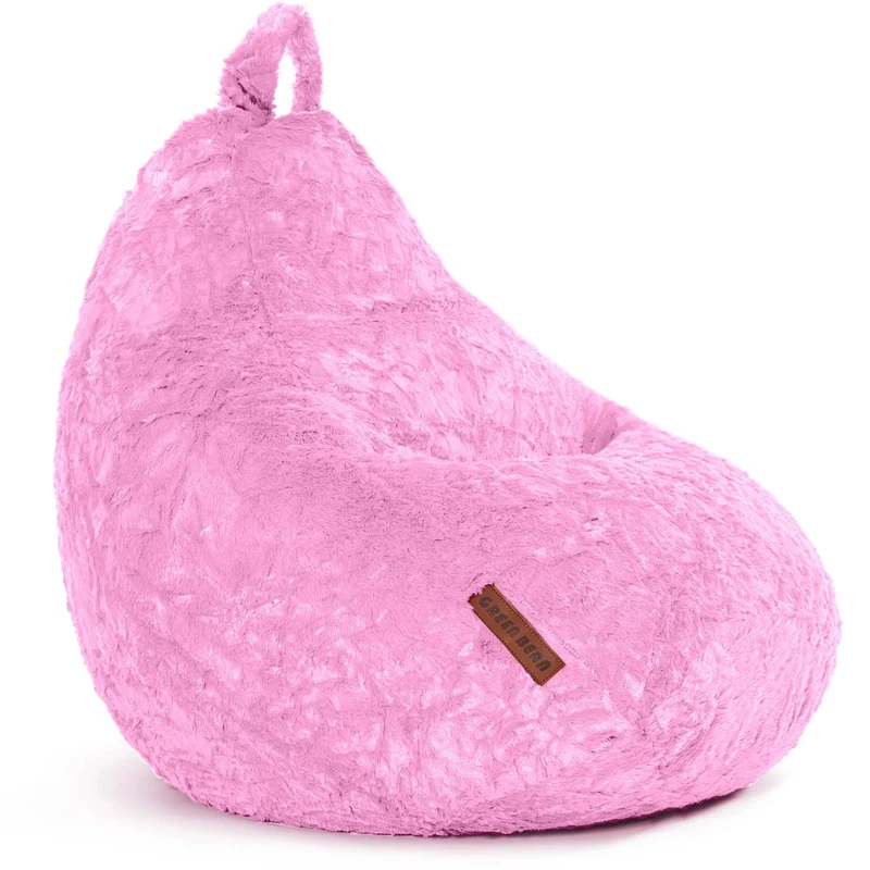 Kindersitzsack aus Plüsch