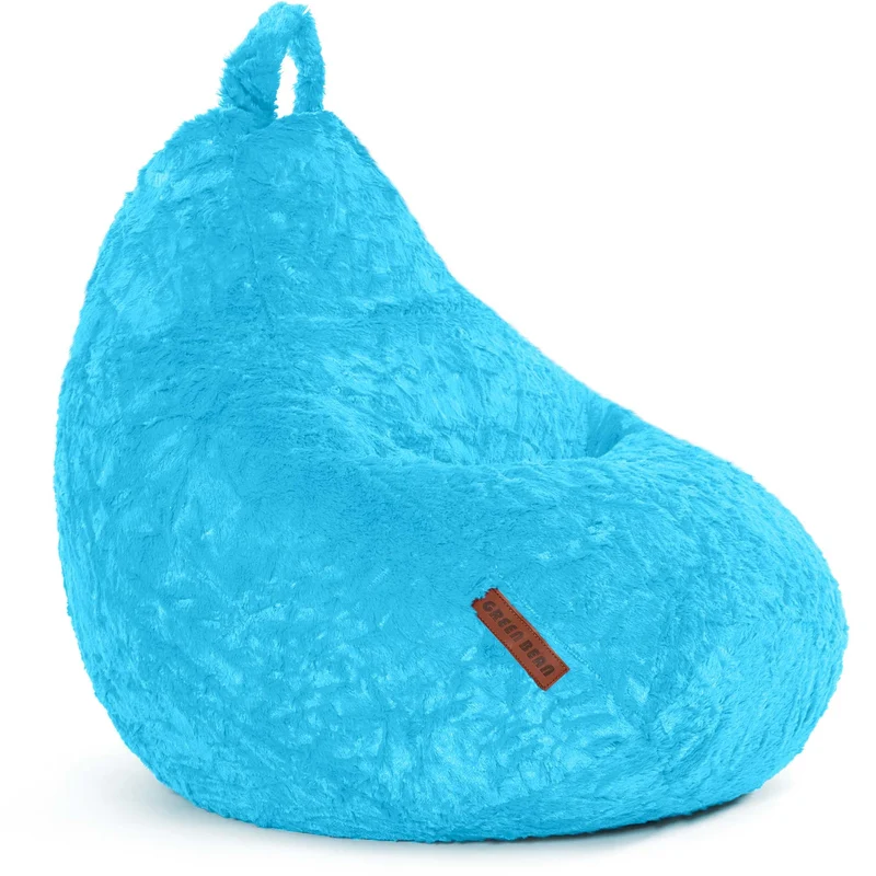 Kindersitzsack aus Plüsch