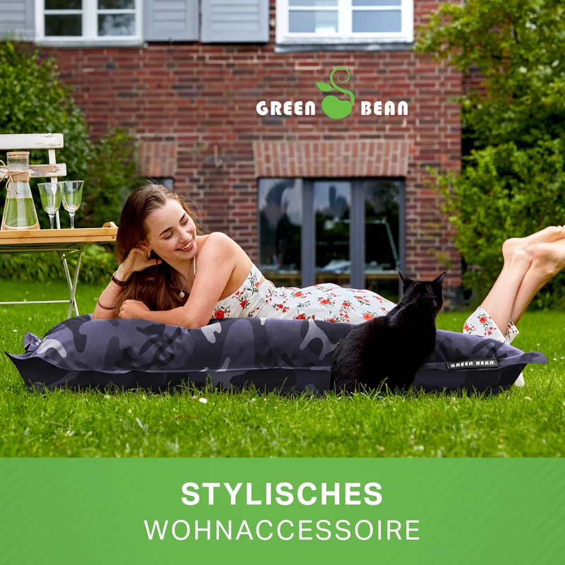 Square Riesensitzsack für Indoor & Outdoor
