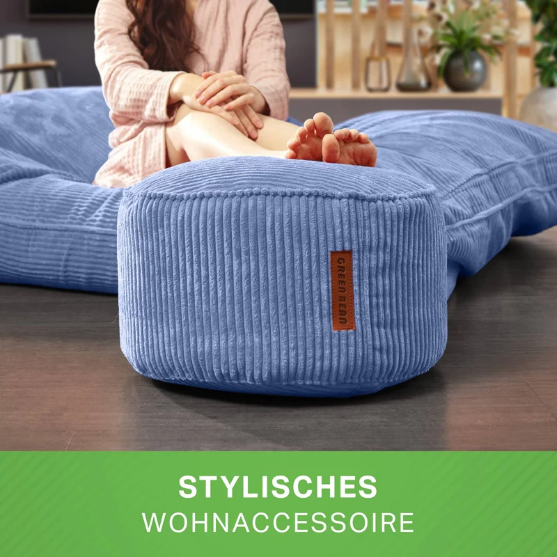 Stay Sitzhocker in Cord-Optik