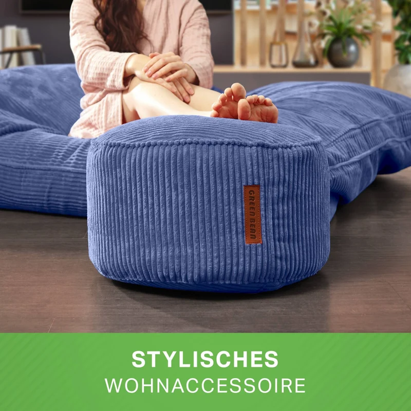 Stay Sitzhocker in Cord-Optik