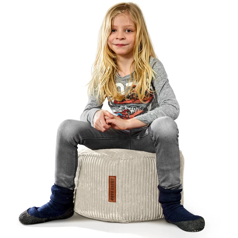 Stay Sitzhocker in Cord-Optik