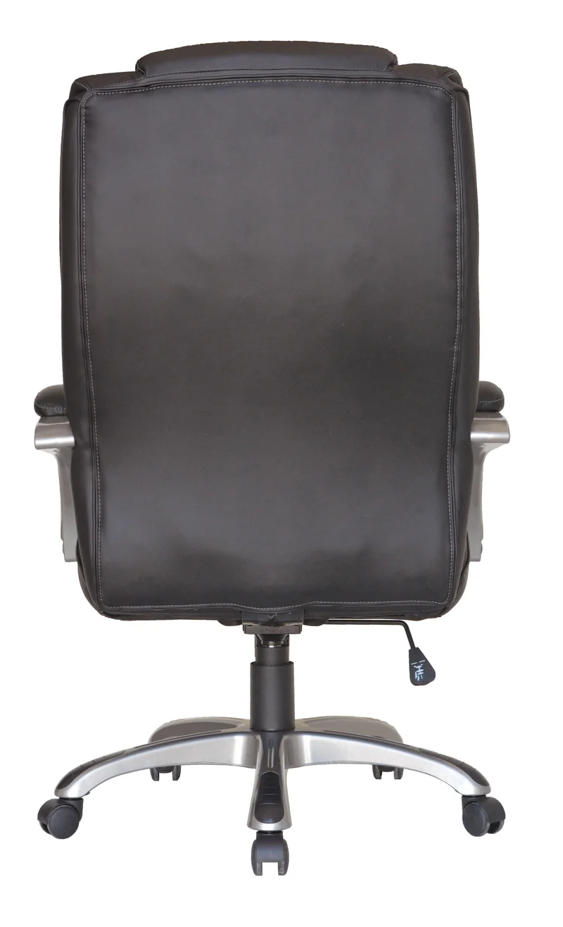 Chefsessel BRUNO-XXL/ bis 150 kg belastbar /Kunststoff anthrazit/ Wippmechanik mit Härtegradeinstellung/ Höhenverstellung/ Gebremste Sicherheitsrollen/ B 71,5 H 114-124 T 70,5 cm