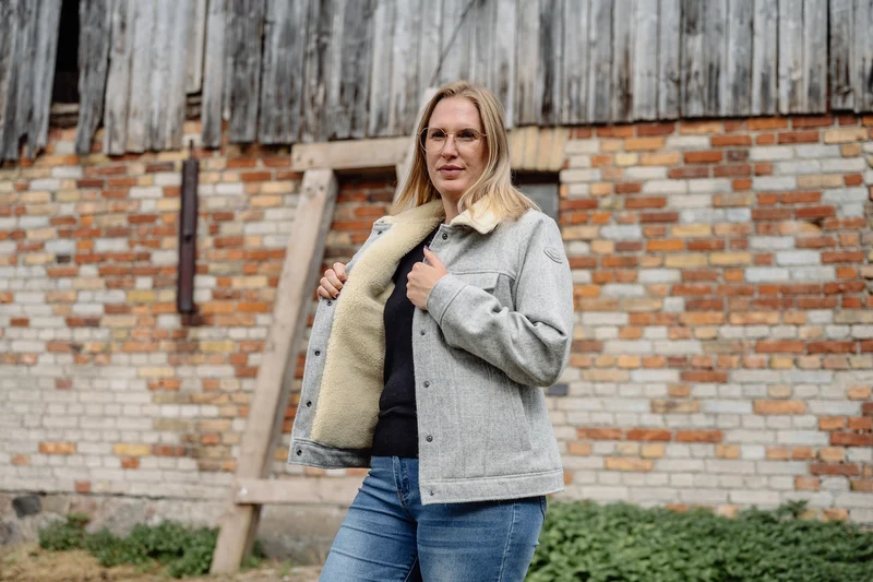 Kaja | Walk-Fleece Jacke für Damen