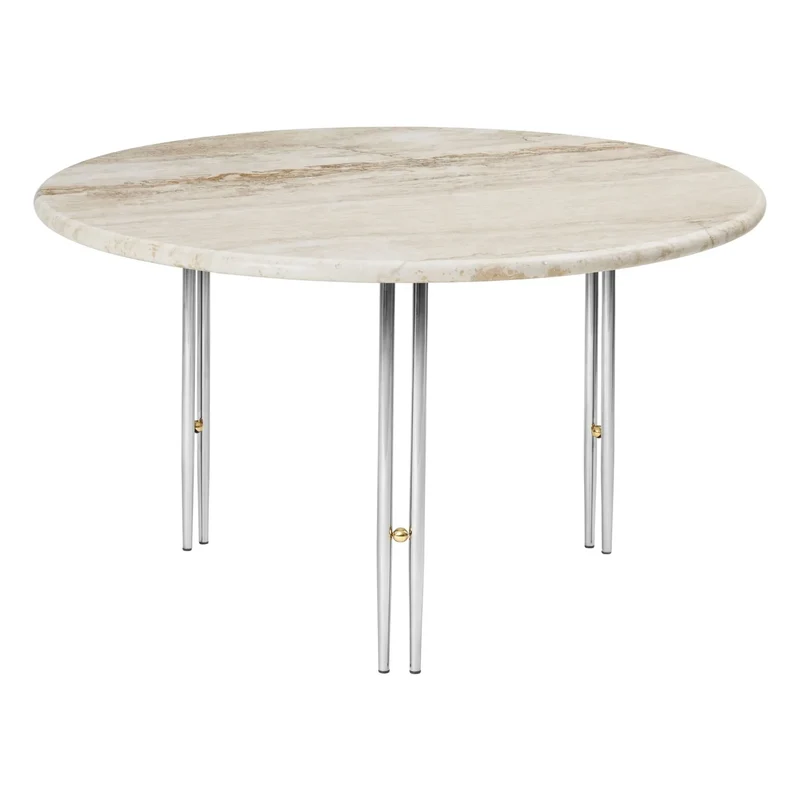 Gubi - IOI sehpa krom taban D70 cm, GamFratesi | Krom