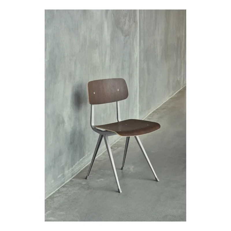 Hay - Result Dumanlı Meşe Sandalye - Friso Kramer & Wim Rietveld Yeniden Üretim | Bej