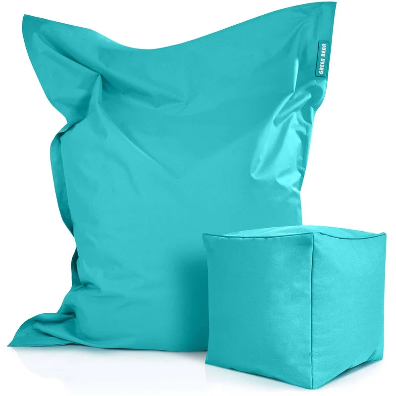 Square Riesensitzsack mit Sitzhocker