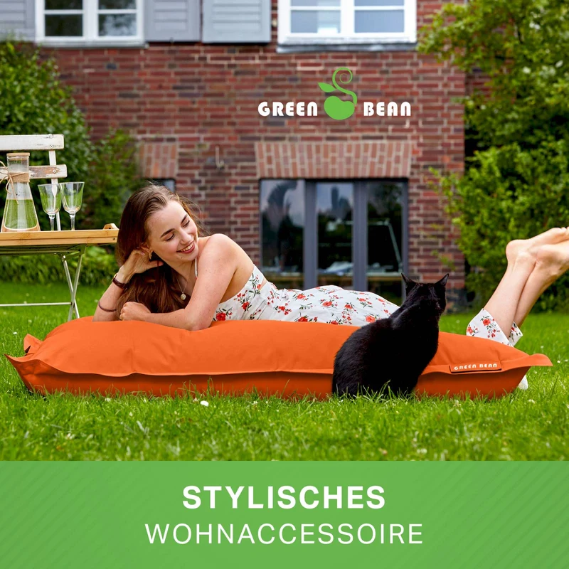 Square Riesensitzsack mit Sitzhocker