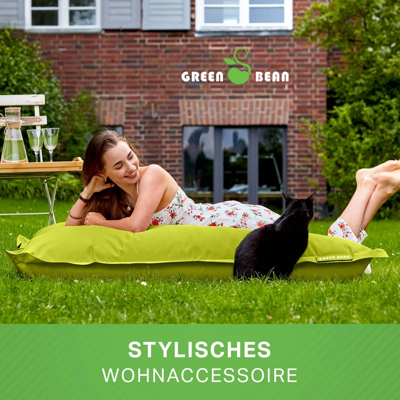 Square Riesensitzsack mit Sitzhocker