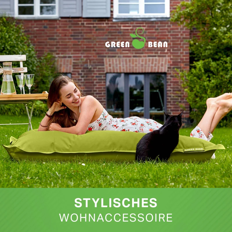Square Riesensitzsack mit Sitzhocker