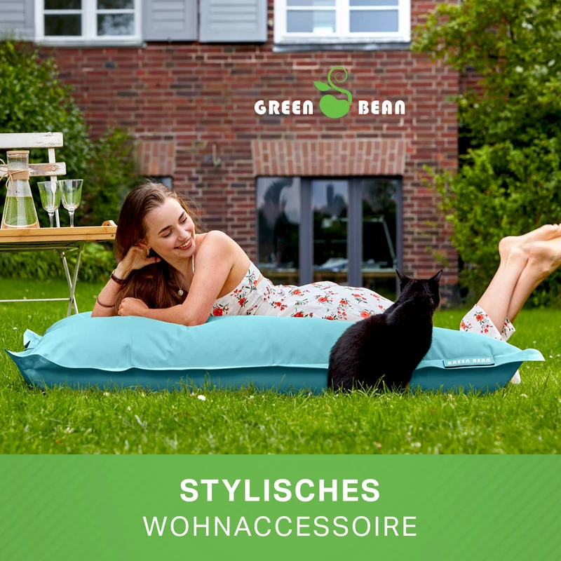 Square Riesensitzsack mit Sitzhocker