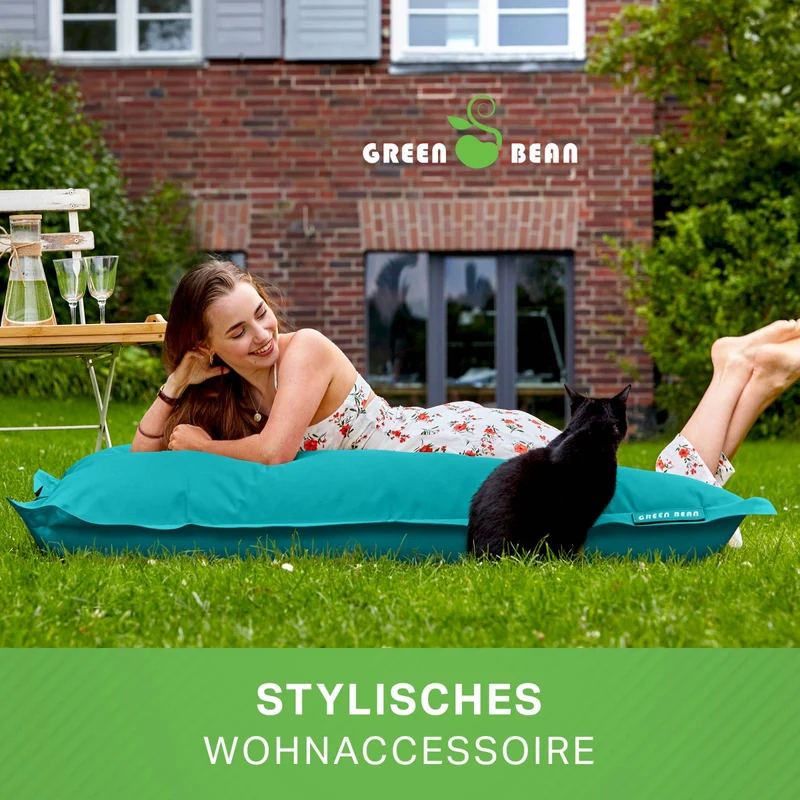 Square Riesensitzsack mit Sitzhocker