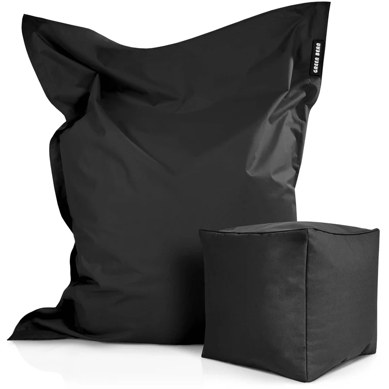Square Riesensitzsack mit Sitzhocker