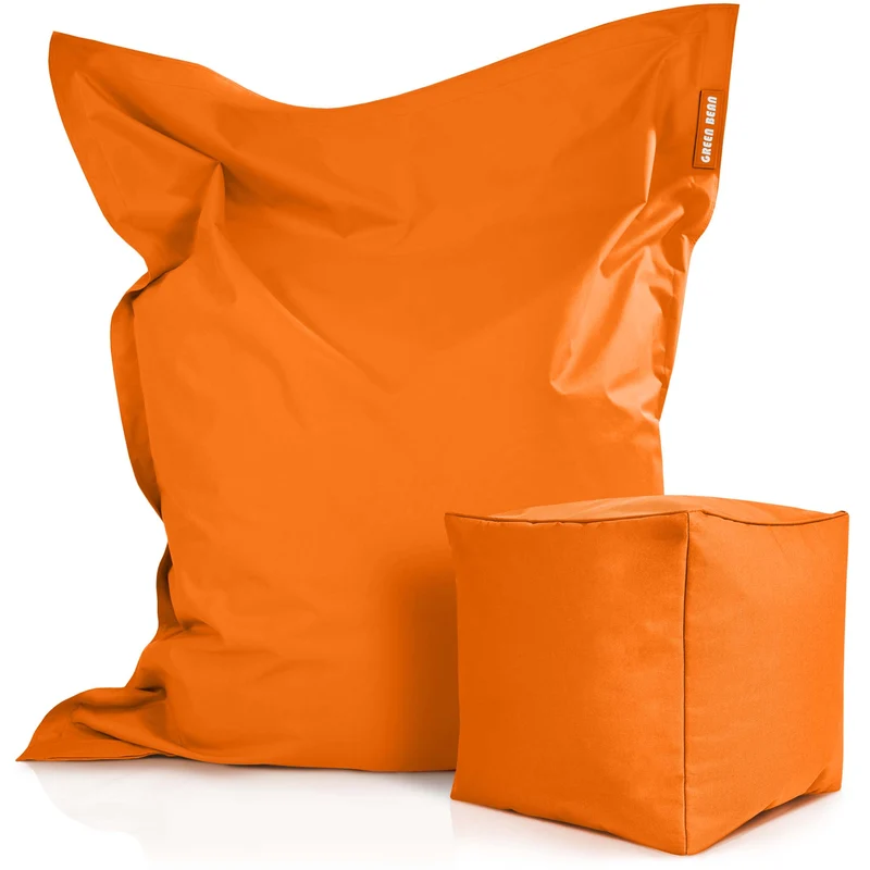 Square Riesensitzsack mit Sitzhocker