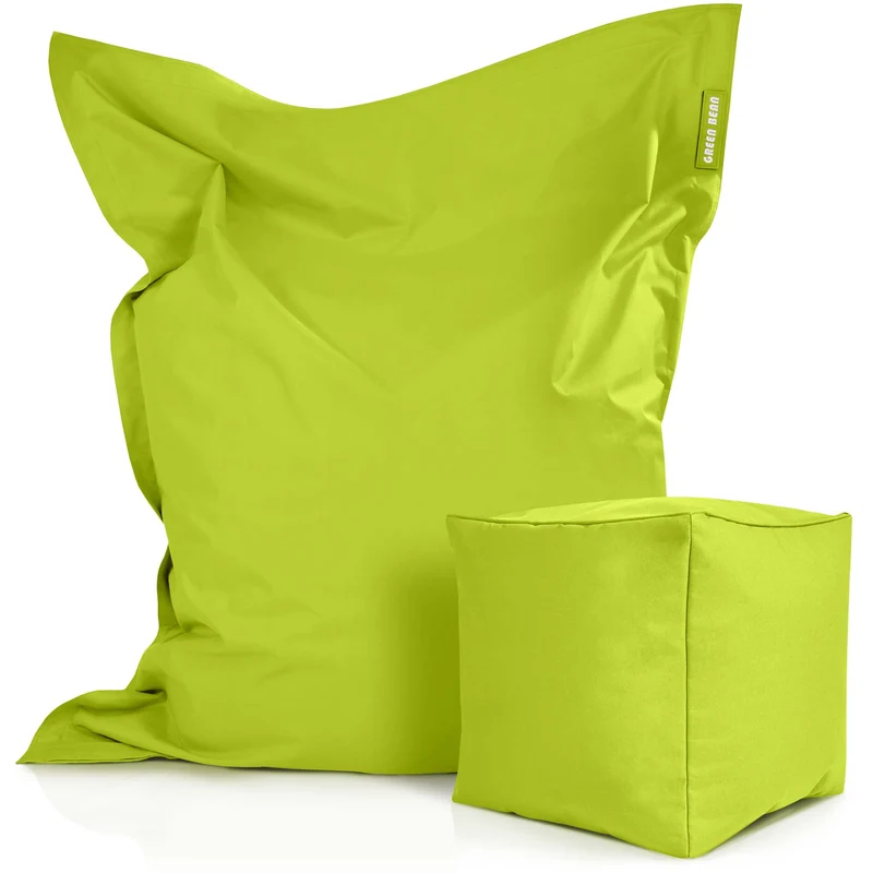 Square Riesensitzsack mit Sitzhocker