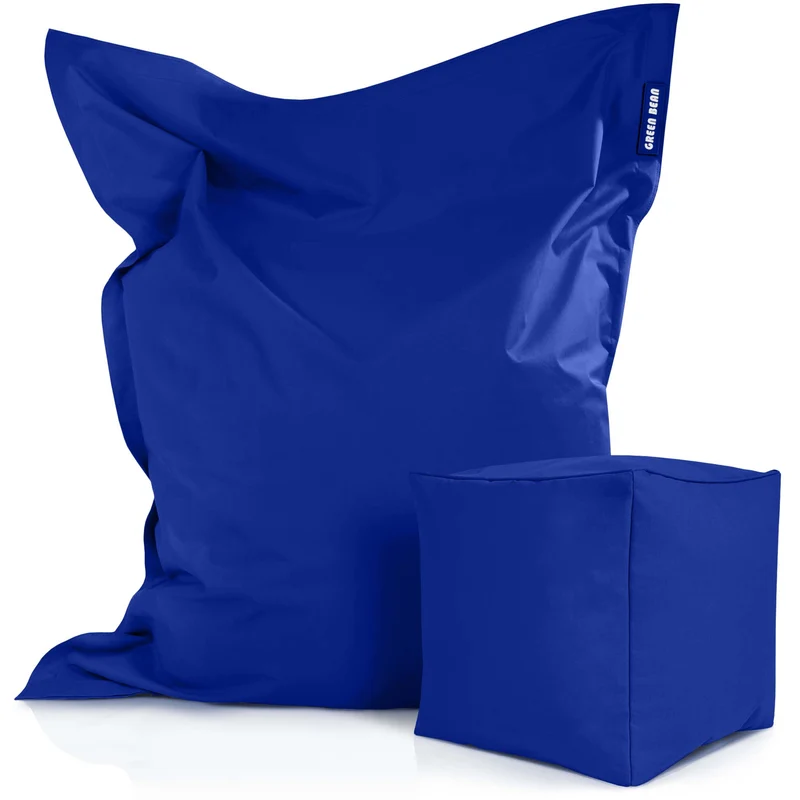 Square Riesensitzsack mit Sitzhocker