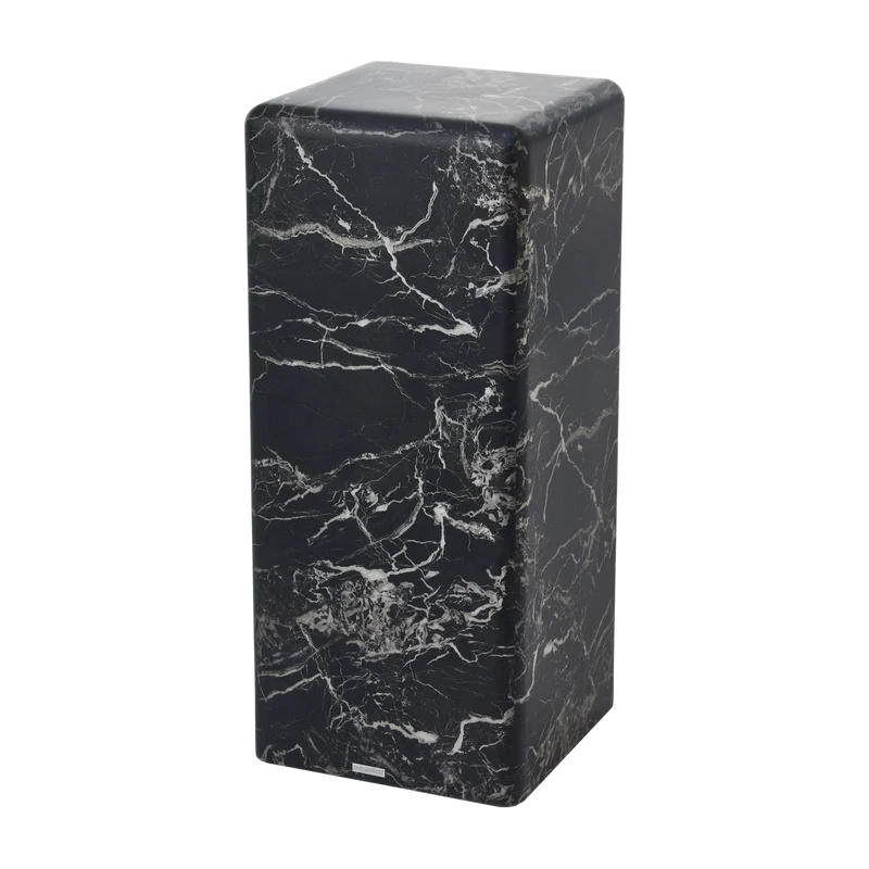 Pilier aspect marbre noir 33x76,2cm - Pols Potten