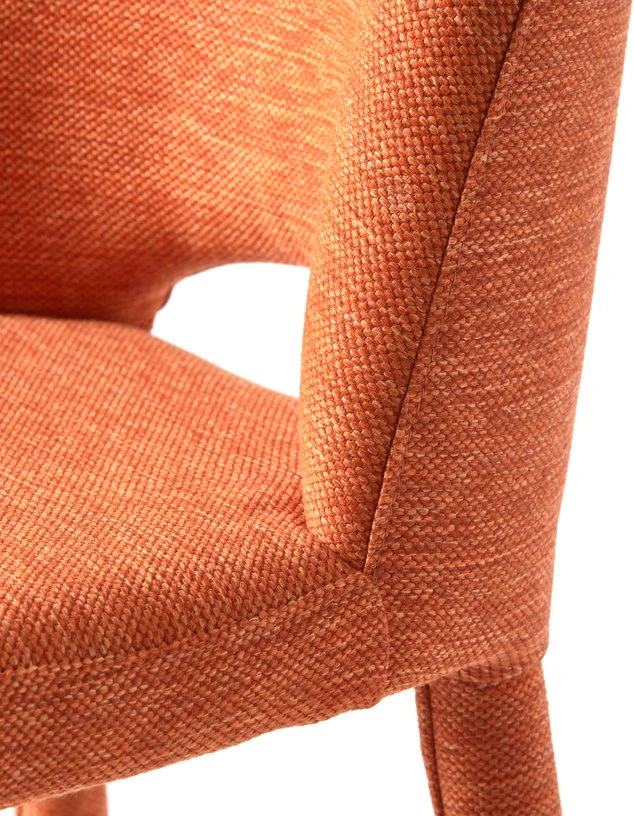 Chaise en polyester orange Holy Berry - Pols potten