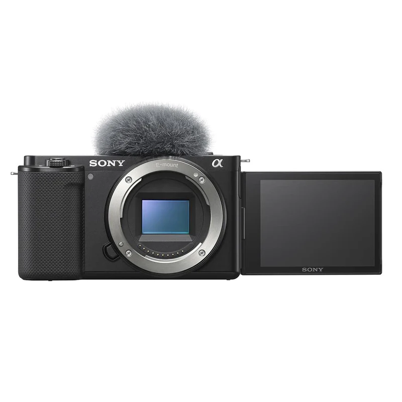 Sony Alpha ZV-E10 - APS-C Interchangeable Lens Mirrorless Vlog Camera Kit - Black