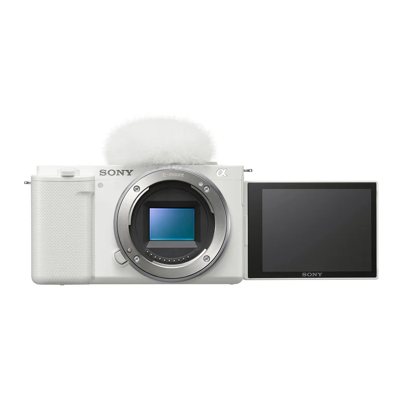 Sony Alpha ZV-E10 - APS-C Interchangeable Lens Mirrorless Vlog Camera Kit - Black
