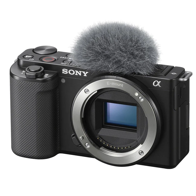 Sony Alpha ZV-E10 - APS-C Interchangeable Lens Mirrorless Vlog Camera Kit - Black