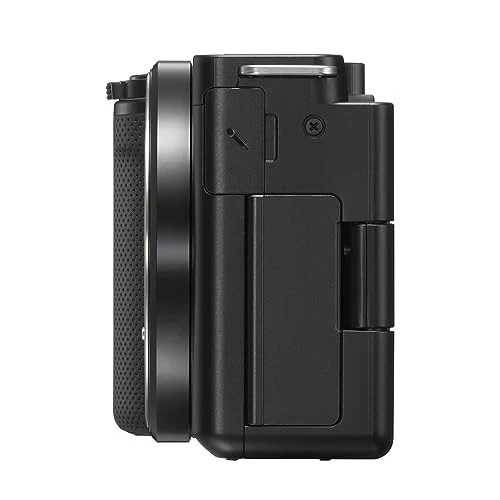 Sony Alpha ZV-E10 - APS-C Interchangeable Lens Mirrorless Vlog Camera Kit - Black