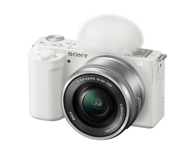 Sony Alpha ZV-E10 - APS-C Interchangeable Lens Mirrorless Vlog Camera Kit - Black