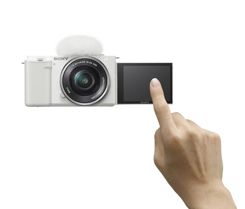 Sony Alpha ZV-E10 - APS-C Interchangeable Lens Mirrorless Vlog Camera Kit - Black