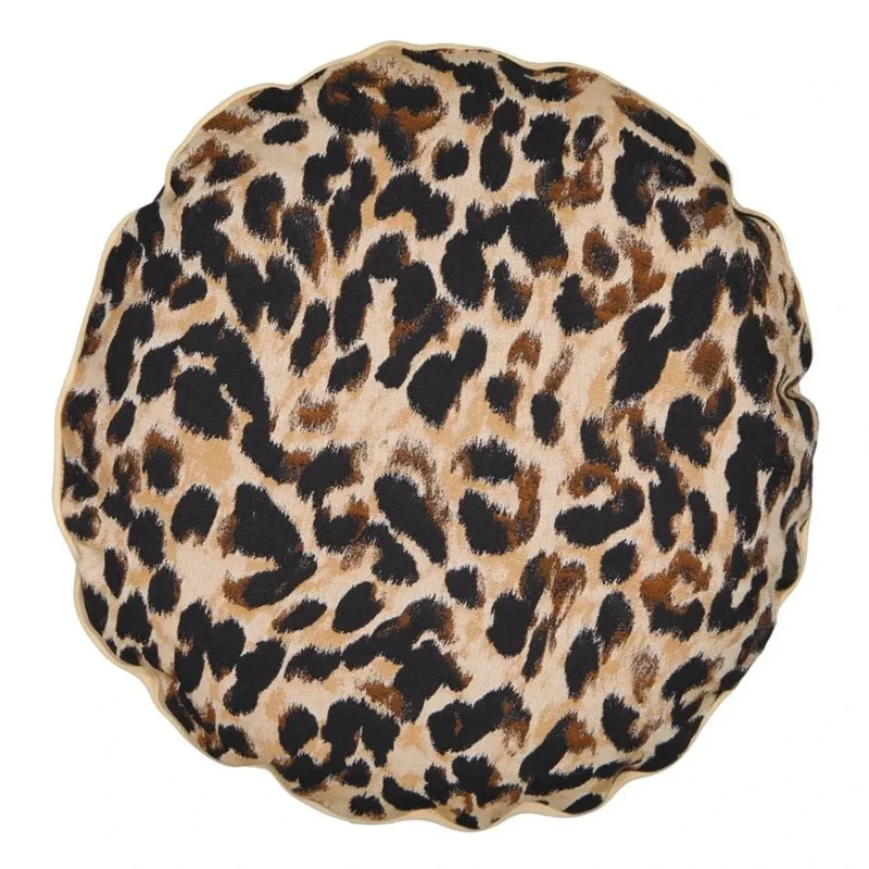 The Socialite Family - Jakarlı Bomboloni yastık | Leopard