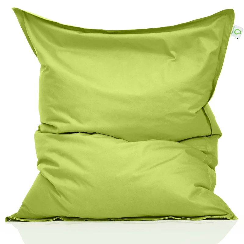 Square Indoor Riesensitzsack aus Baumwolle