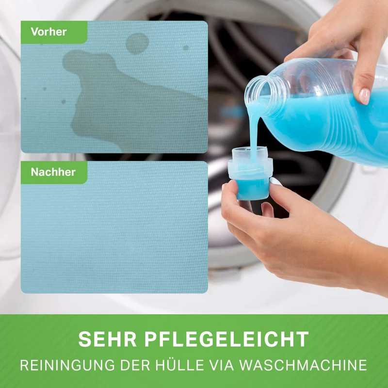 Square Indoor Riesensitzsack aus Baumwolle