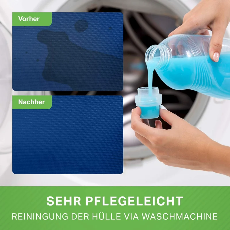 Square Indoor Riesensitzsack aus Baumwolle